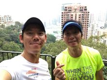 Jeff Wong and Danny Chu 正為「太平基業猛龍慈善跑2017」籌款 Jeff Wong and Danny Chu 正為「太平基業猛龍慈善跑2017」籌款