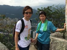 Lin Chun On & Cheung Suk Yi Idy 正為「太平基業猛龍慈善跑2017」籌款 Lin Chun On & Cheung Suk Yi Idy 正為「太平基業猛龍慈善跑2017」籌款